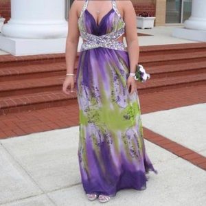 Tony Bowls Paris Collection Sequin Prom Dress